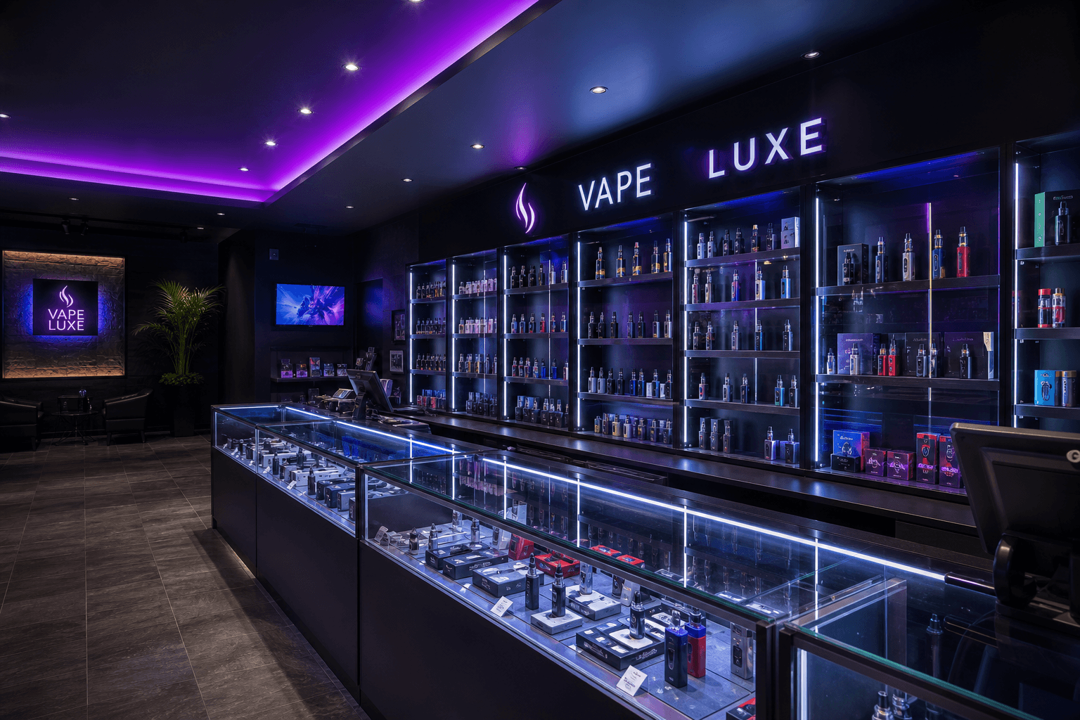 VELORA luxury boutique retail interior